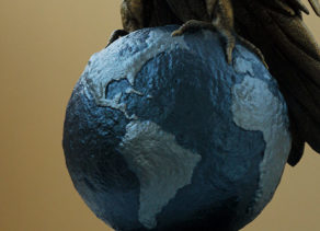 WNHS FALCON SCULPTURE